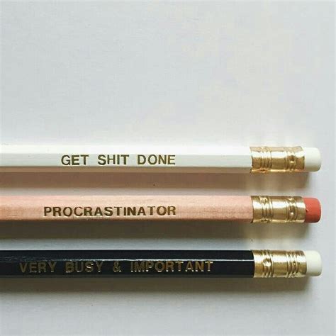 Pin By Hellakitten On Aesthetics Pencil Procrastination Stationery
