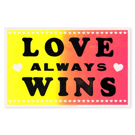 Love Always Wins Globe Collection And Press