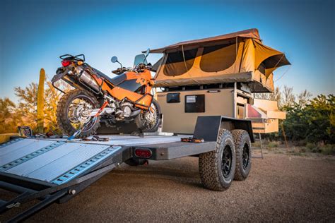 Turtlebacker Flatbed Camper Trailer Hiconsumption