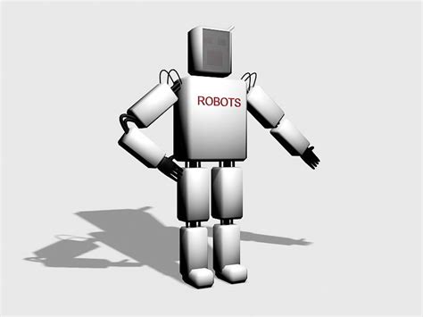 Simple Robot Concept Art 3d Model 3ds Max Files Free Download