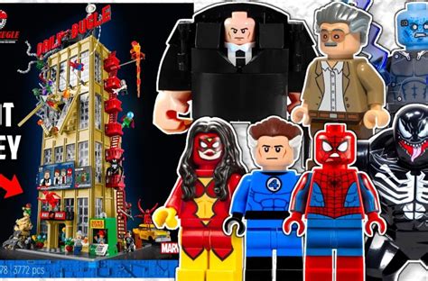Whos Missing 🤔 Fixing The Lego Daily Bugle Marvel Summer 2021 Set