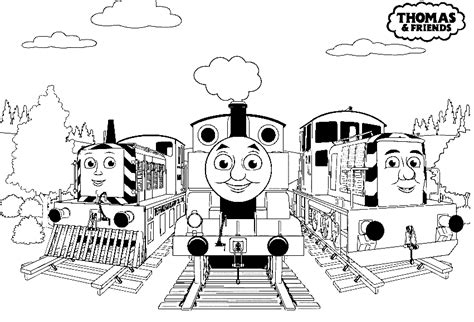 Detail Gambar Mewarnai Thomas And Friends Koleksi Nomer 51