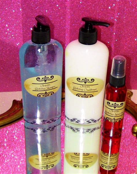 Cleopatra Restoring Shampoo And Conditioner And Hot Oil