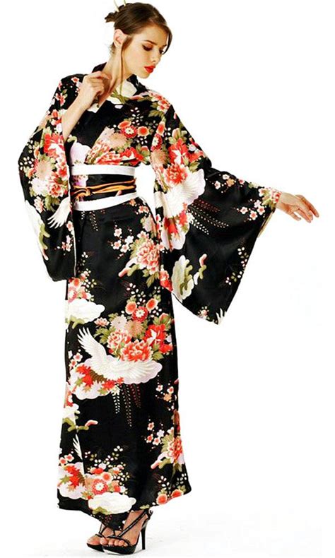 Black Lily Kimono Kimonos And Yukatas Afashion