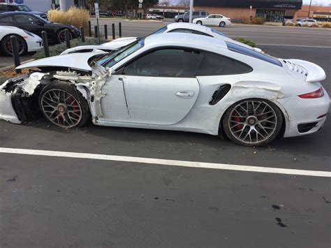 Porsche 911 Turbo Driver Wrecks His Car In Severe Traction Control Off