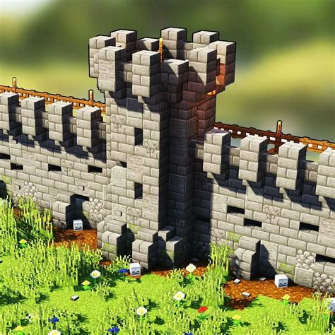 Then build it in your own world. Minecraft castle blueprints