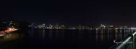 Boston Night View Panorama Pentax User Photo Gallery