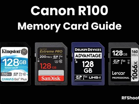 Best Canon R5 Memory Cards With Speed And Buffer Tests Rf Shooters