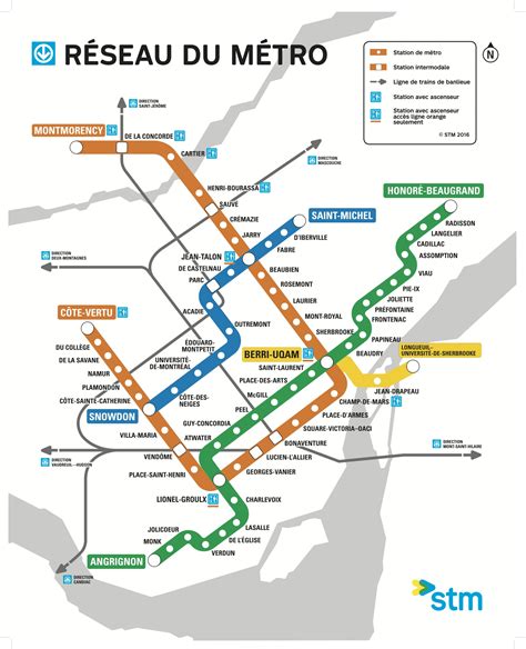 Montreal Metro Map Large Metro Map Subway Map Map Images And Photos