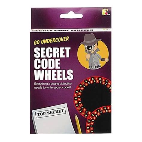 Secret Code Wheels Kit Toys Toy Street Uk