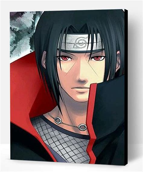 Itachi Uchiha Cartoon And Animation Paint By Number Paint By