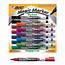 BIC Magic Marker Dry Erase Fine Bullet Tip Assorted Colors 12 