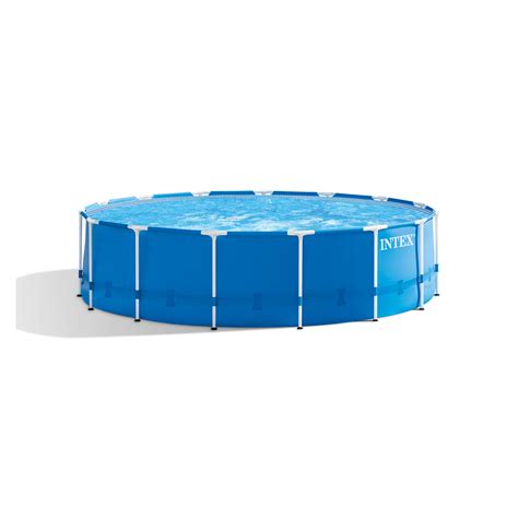 Intex 15ft X 48in Frame Swimming Pool Set W Pump And Filter Pump