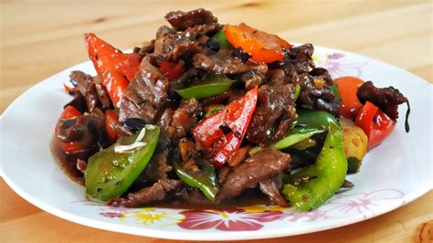 Beef With Black Bean Sauce A Quick And Easy Chinese Recipe