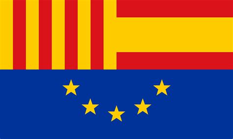 A Flag For The Anti Independence Movement In Catalonia Rvexillology