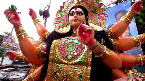 Durga Puja Kolkata 2018 Maa Durga Towards Pandal From Kumortuli Kolkata P 3 Youtube