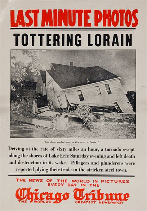The Chicago Tribune Original Daily Newspaper Advertising Poster