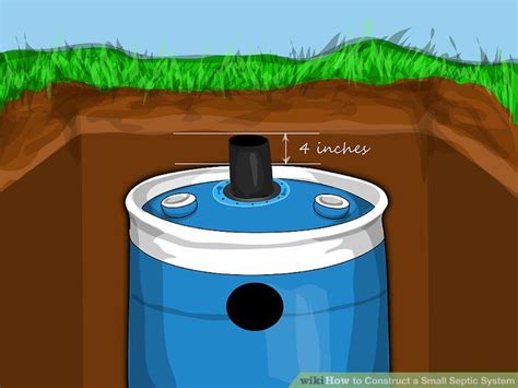 Above ground septic tank small septic tank diy septic system septic tank systems grey water system water. Construct a Small Septic System | Diy septic system ...