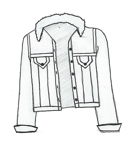 How To Draw A Jean Jacket