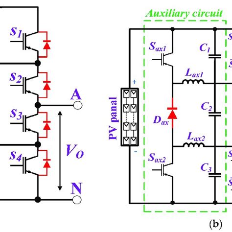 The Single Phase Circuit Of Fc Topology A A Three Level Npc