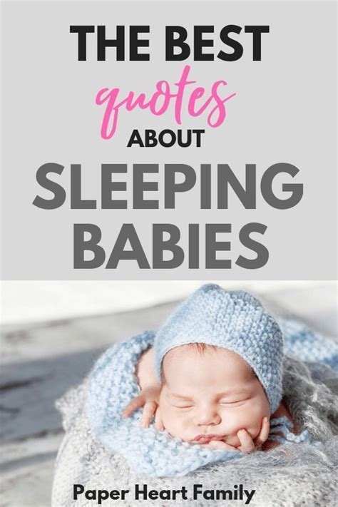 Baby Sleep Quotes Sweet And Funny Quotes Sleep Quotes Sleeping Baby
