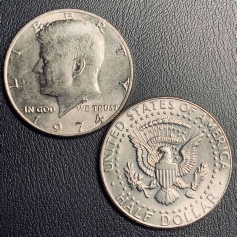 1974 Pandd Kennedy Half Dollar Old Estate Coins