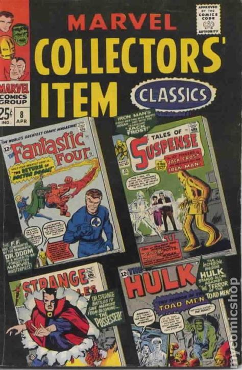 Marvel Collectors Item Classics Comic Books Issue 8