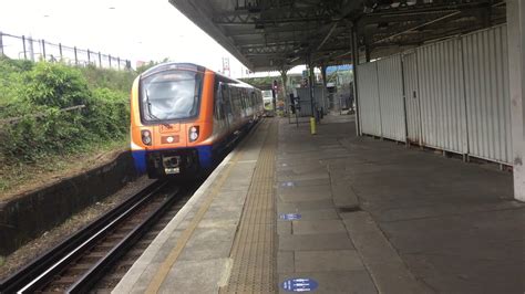 Bakerloo Line Arriving And London Overground Class 710 Departing At
