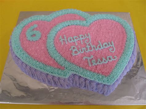 Double Heart Birthday Cake Heart Birthday Cake Pastry Design Cake