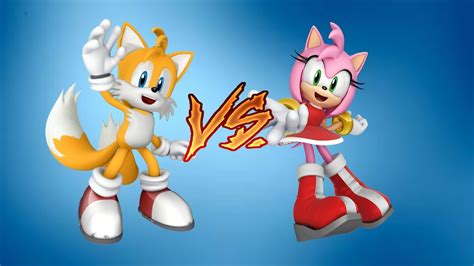 Tails Vs Amy Youtube