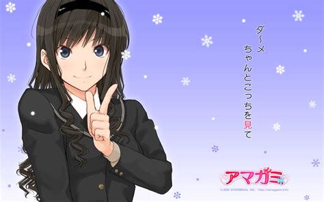 Morishima Haruka From Amagami Amagami Anime Paper Anime