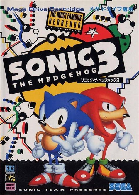 Mega Drive Sonic The Hedgehog 3 Jap Import Modul Gebraucht