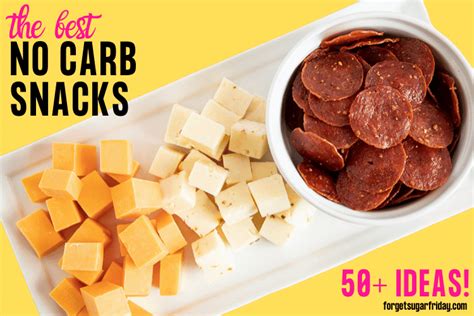 No Carb Snacks The Ultimate Guide 50 Ideas Forgetsugar