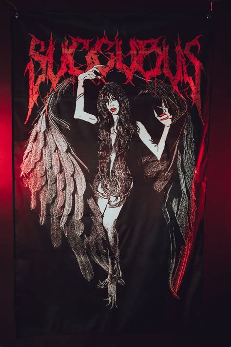 Sasha Massacre X The Pretty Cult Succubus Tapestry Shopperboard