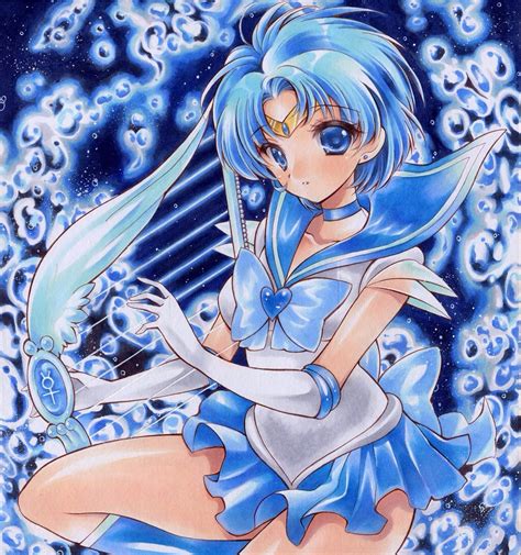 Safebooru 1girl Bishoujo Senshi Sailor Moon Blue Eyes Blue Hair
