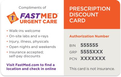 I just used your card and got it for $17! roland b. Pharmacy Discount Cards | FastMed Urgent Care Centers