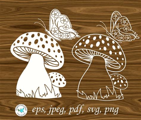 Mushroom SVG Mushroom design SVG Mushroom PNG Mushroom | Etsy
