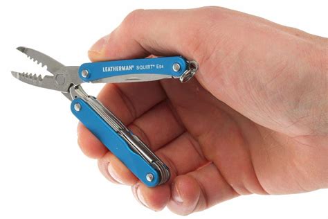 Leatherman Squirt Es4 Blue Advantageously Shopping At