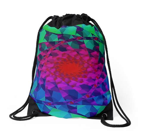 Sunset Aurora Drawstring Bag By Mindgoop Bags Bag Sale Drawstring Bag