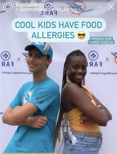 Food Allergy Awareness Day At The Miami Dolphins Training Facility