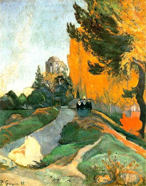 Paul Gauguin Arles Tablosu 1888 Tarihli İstanbul Sanat Evi