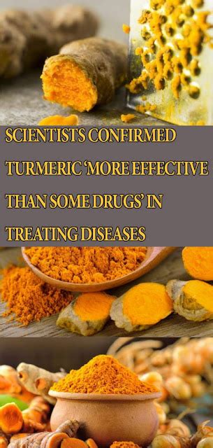 Scientists Confirmed Turmeric More Effective Than Some Drugs In