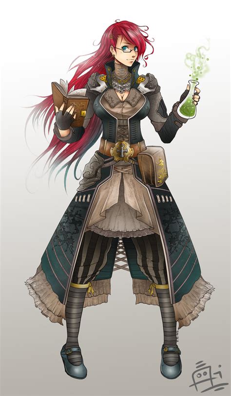 The Alchemist Character Design Fantasy Character Design Concept Art