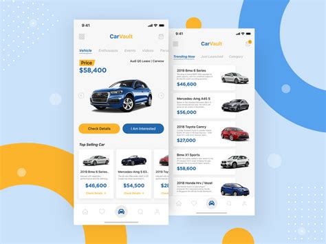 Car Dealer/Business App UI by Syed Abu Sayeed Shemon on Dribbble