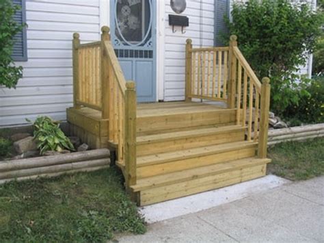 How To Build A Four Step Porch For A Mobile Home Hunker
