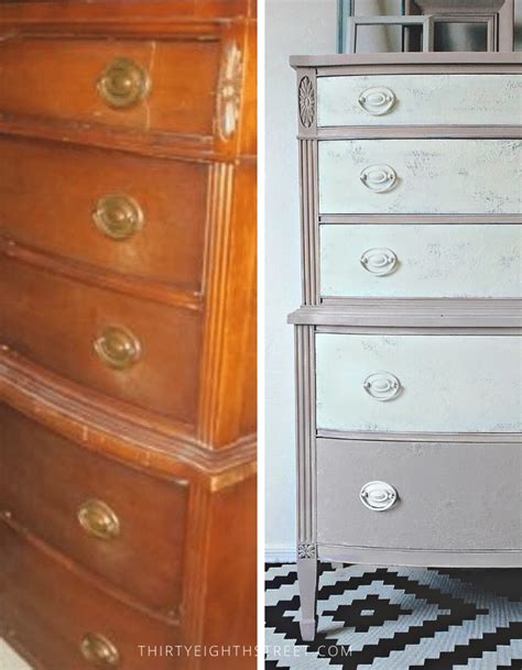 Furniture transfers for chalk paint easy! CHALK PAINT FURNITURE BEFORE AND AFTER - Thirty Eighth Street