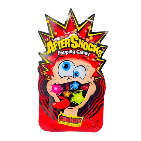 Aftershocks Popping Candy Cherry Crowsnest Candy Company