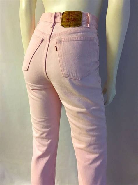 Introducir 48 Imagen Pink Levi Jeans Womens Vn