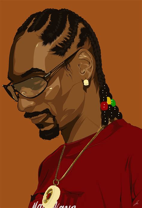 Snoop Dogg On Behance Rapper Art Hip Hop Artwork Hip Hop Art