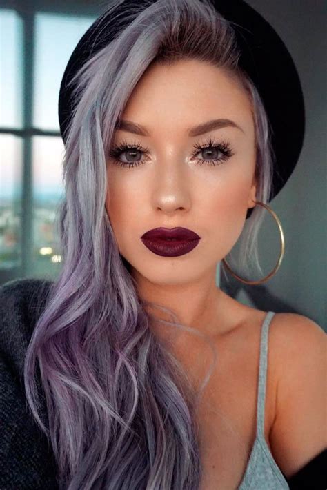 19 Light Purple Hair Color Ideas Light Purple Hair Hair Color Pastel